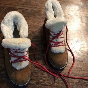 J.Crew Shearling Boots